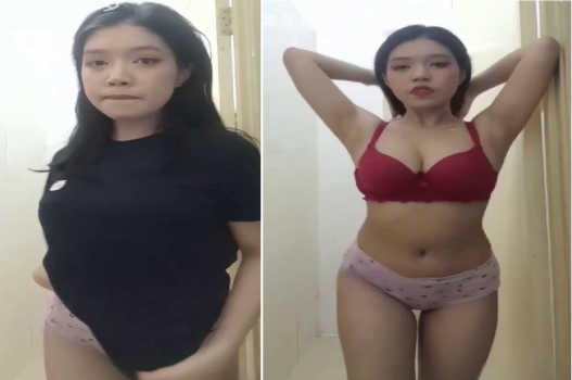 Nàng xinh khoe nội y dễ thương