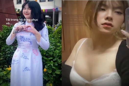 Tik Tok Thoxinh lần đầu bị bạn trai tung clip sex