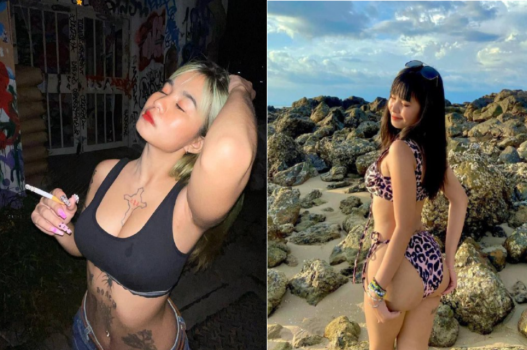 Trông em ngầu lòi nhưng chịch vẫn rên rỉ